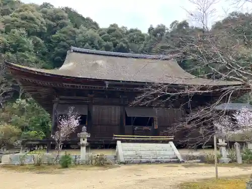 桑実寺の本殿