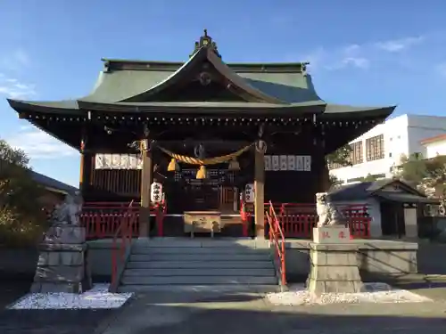 雷電神社の本殿