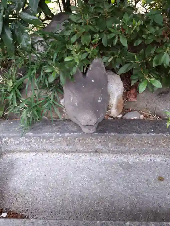 旅立稲荷神社の手水舎