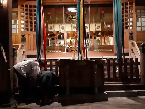 諏訪神社の本殿・本堂