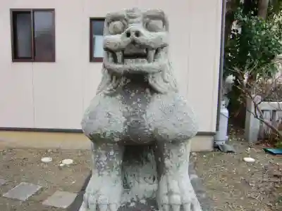 銭谷稲生神社の狛犬