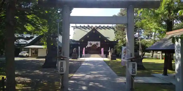 上川神社頓宮の鳥居
