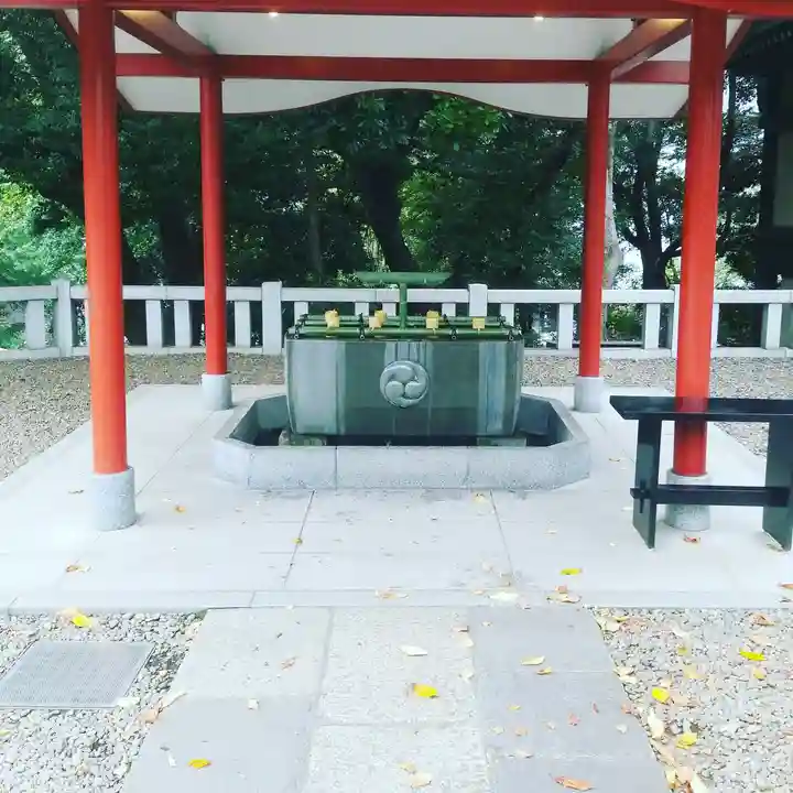 日枝神社の手水舎