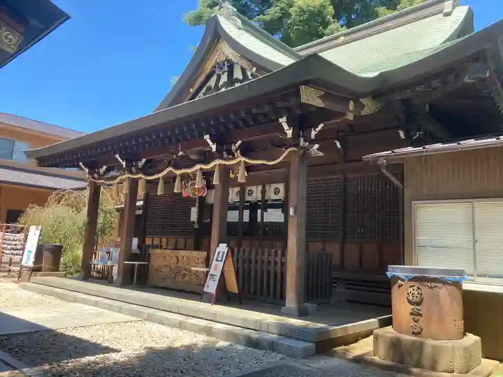 鳩ヶ谷氷川神社の本殿・本堂