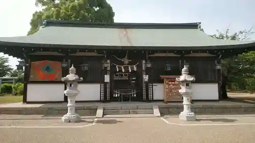 柳澤神社の本殿・本堂