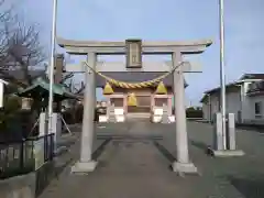 前山神社の鳥居