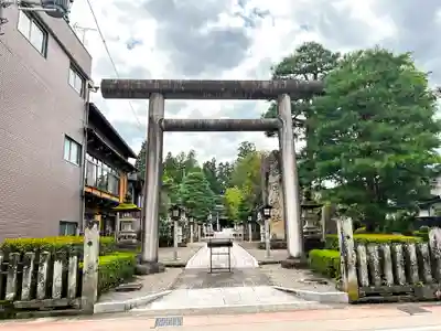 飛騨総社の鳥居