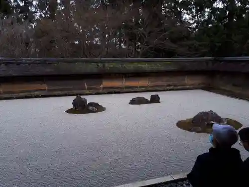 龍安寺の庭園