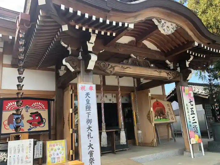 武蔵第六天神社の本殿・本堂