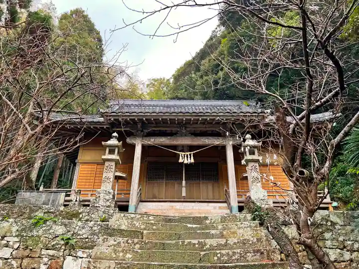 白鳥神社の本殿・本堂