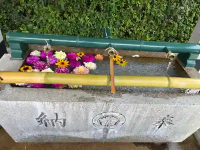 伊和志津神社の手水舎