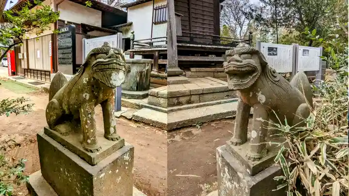飯綱神社の狛犬