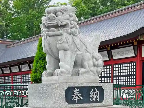 北海道護國神社の狛犬