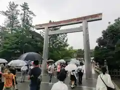 伊勢神宮内宮（皇大神宮）の鳥居