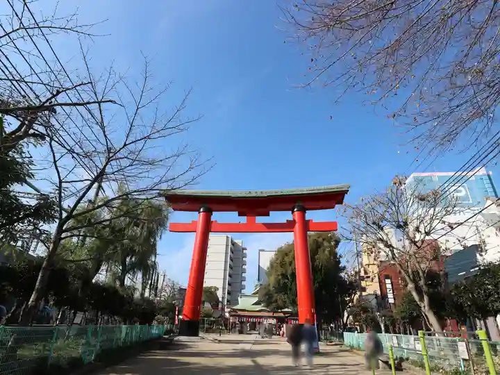 尼崎えびす神社の鳥居