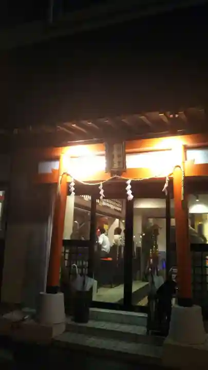 秋葉原神社(2017年閉鎖)の鳥居