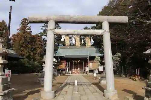 三春大神宮の鳥居