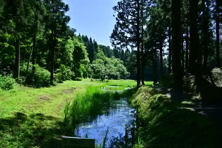 郡殿の池弁財天社(新潟県)