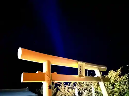 西野竹神社の鳥居