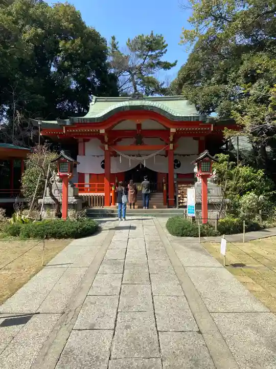 自由が丘熊野神社の本殿・本堂
