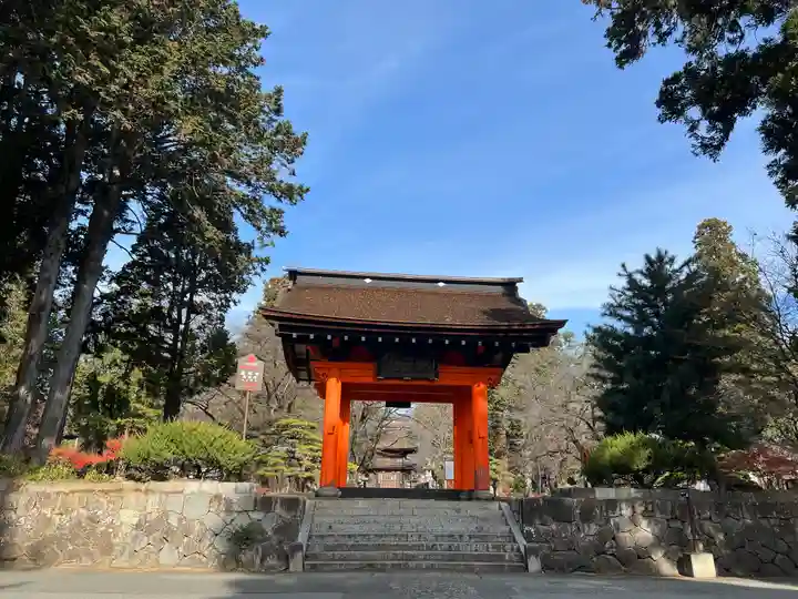 恵林寺の山門・神門