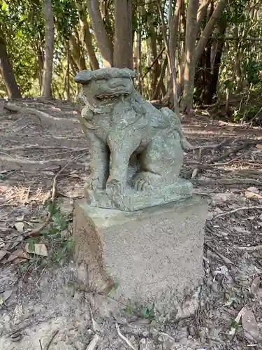北上神社の狛犬