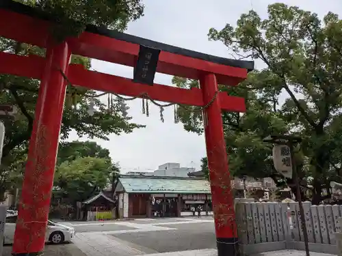 開口神社の鳥居