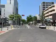 開口神社の周辺