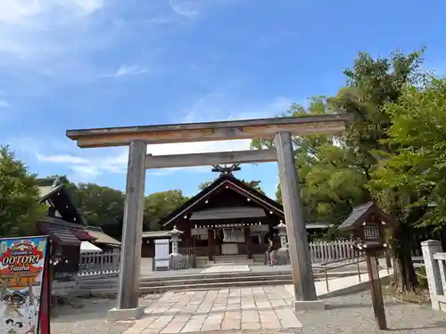 和泉國一之宮　大鳥大社の鳥居