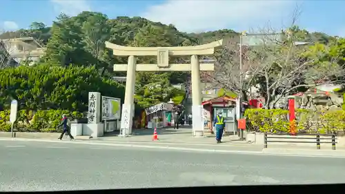 赤間神宮の鳥居