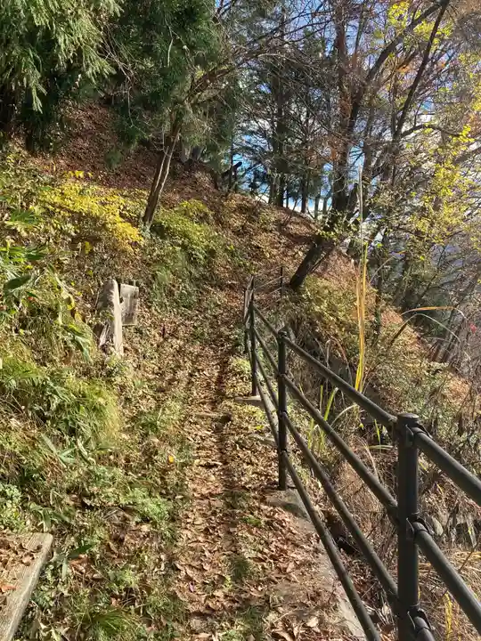 澁湯神社の周辺