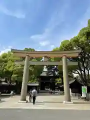 明治神宮の鳥居