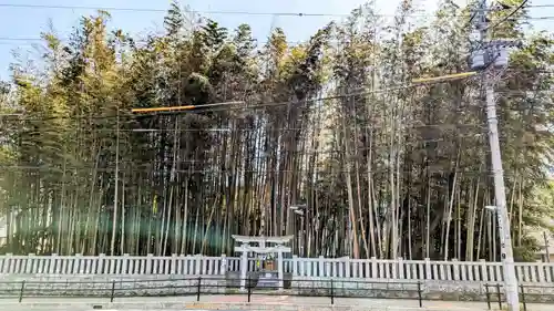 不知森神社の鳥居