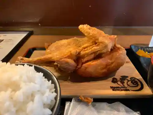 天沼八幡神社の食事