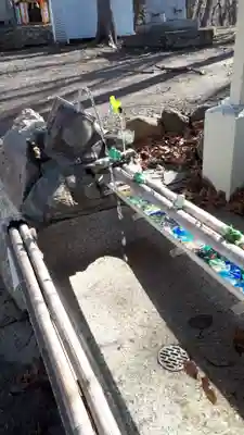 星置神社の手水舎