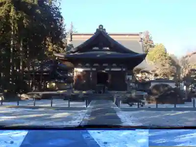 恵林寺の本殿・本堂
