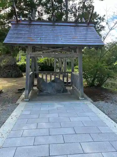 真野宮の手水舎