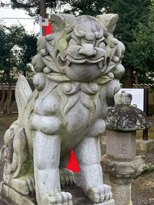 弘道館鹿島神社の狛犬