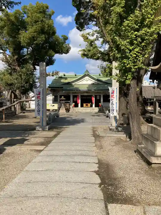 野里住吉神社の本殿・本堂
