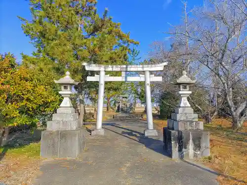 八幡社の鳥居