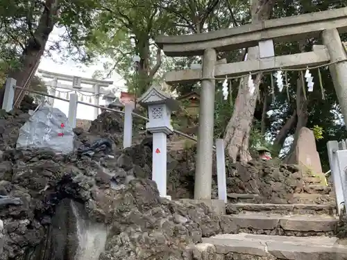 多摩川浅間神社の鳥居