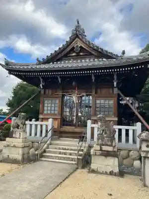 大日孁社（北方町）の本殿・本堂