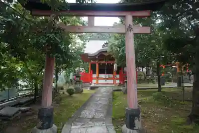 新日吉神宮の鳥居