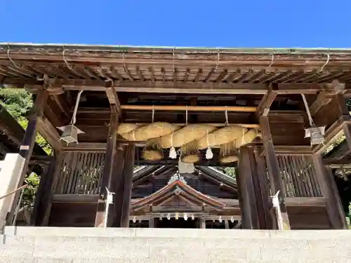 美保神社の山門・神門