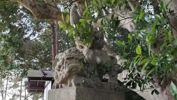 厳神社の狛犬