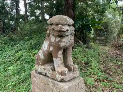 八幡神社の狛犬