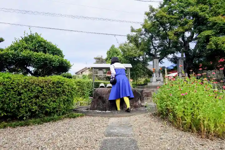 不伝寺の手水舎