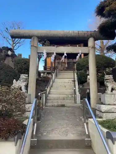 浅間神社の鳥居