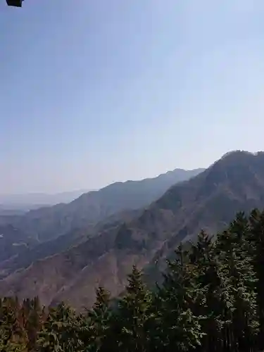 三峯神社の景色