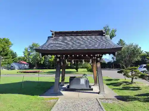 美瑛神社の手水